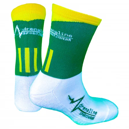 Green yellow socks