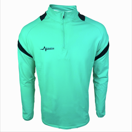 Teal Performance Zip