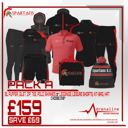 Spartans Boxing Club Pack A