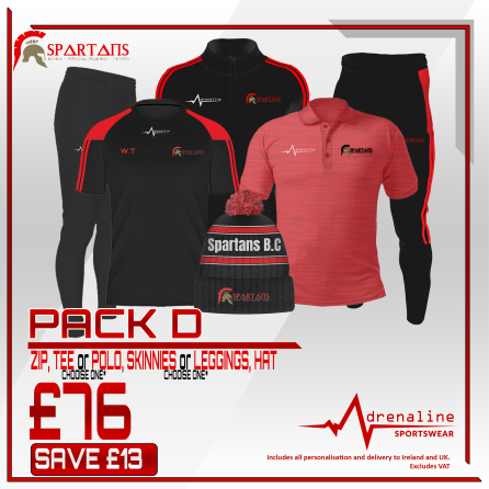 Spartans Boxing Club Pack D