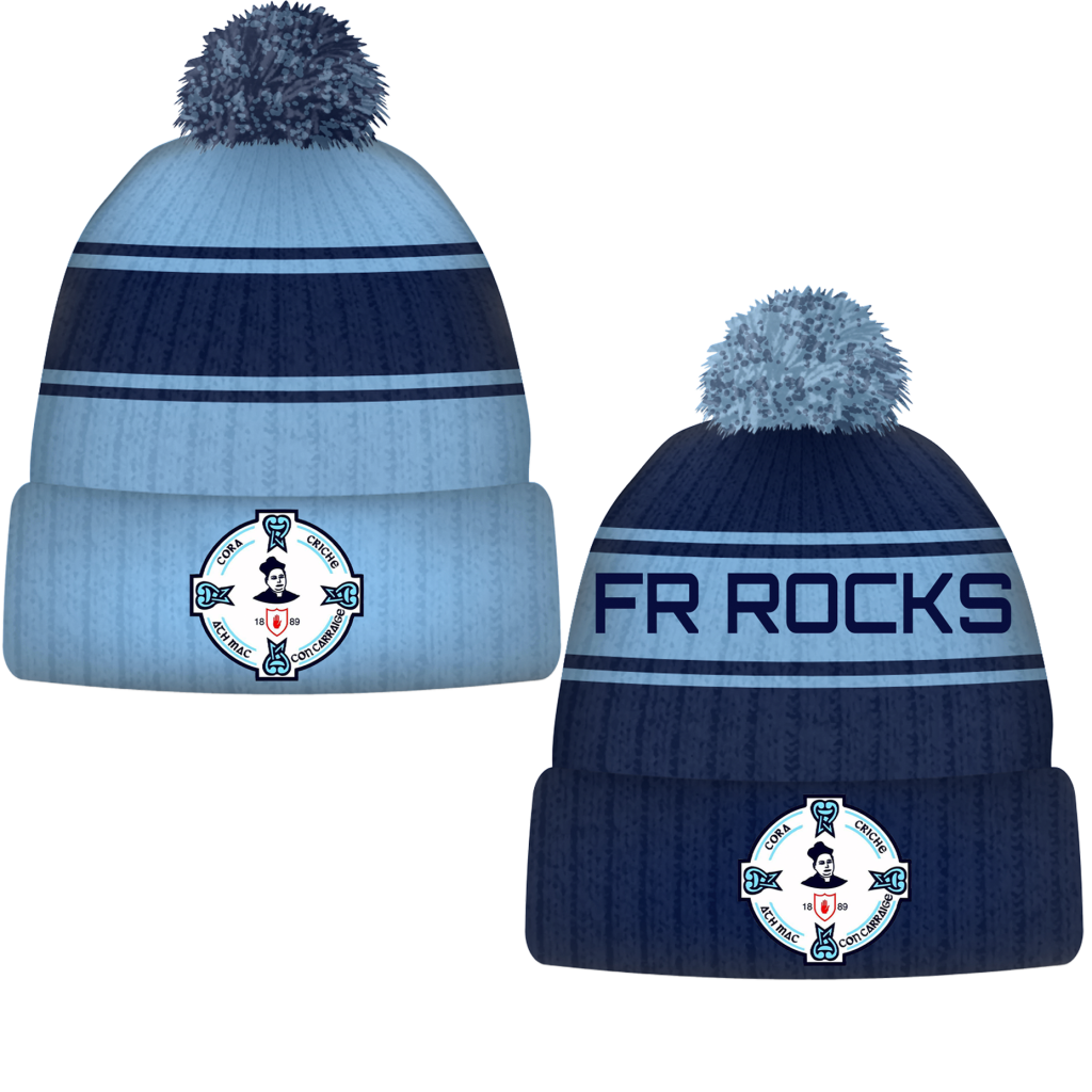 Fr Rocks GAC Bobble Hat