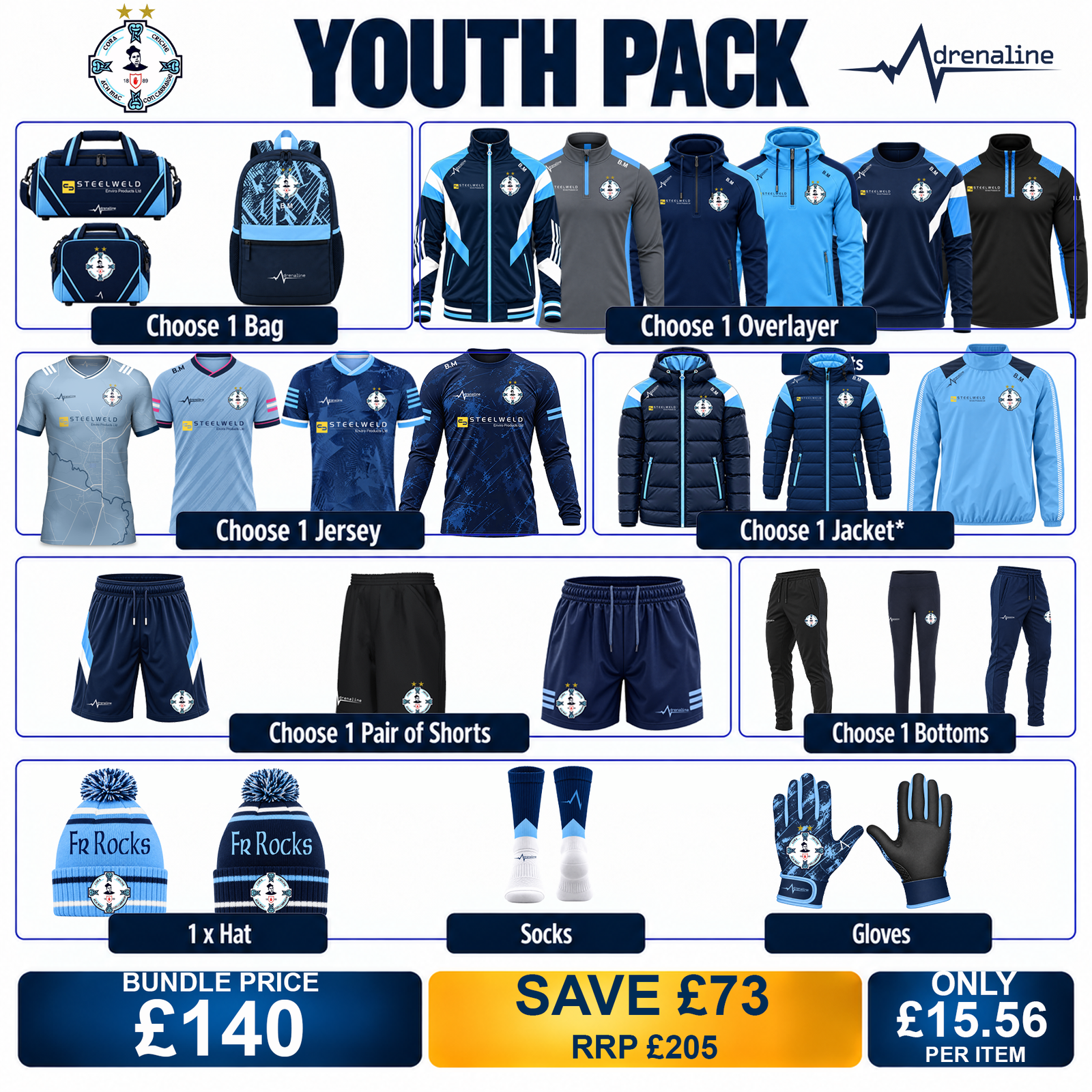 Fr Rocks GAC Youth Pack