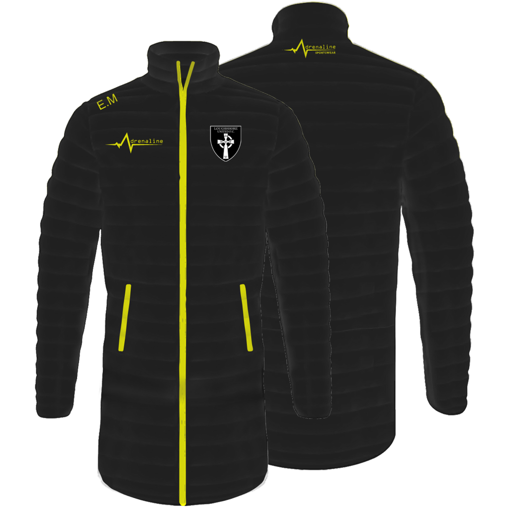 Loughshore United F.C Long Puffer (Coach Jacket)