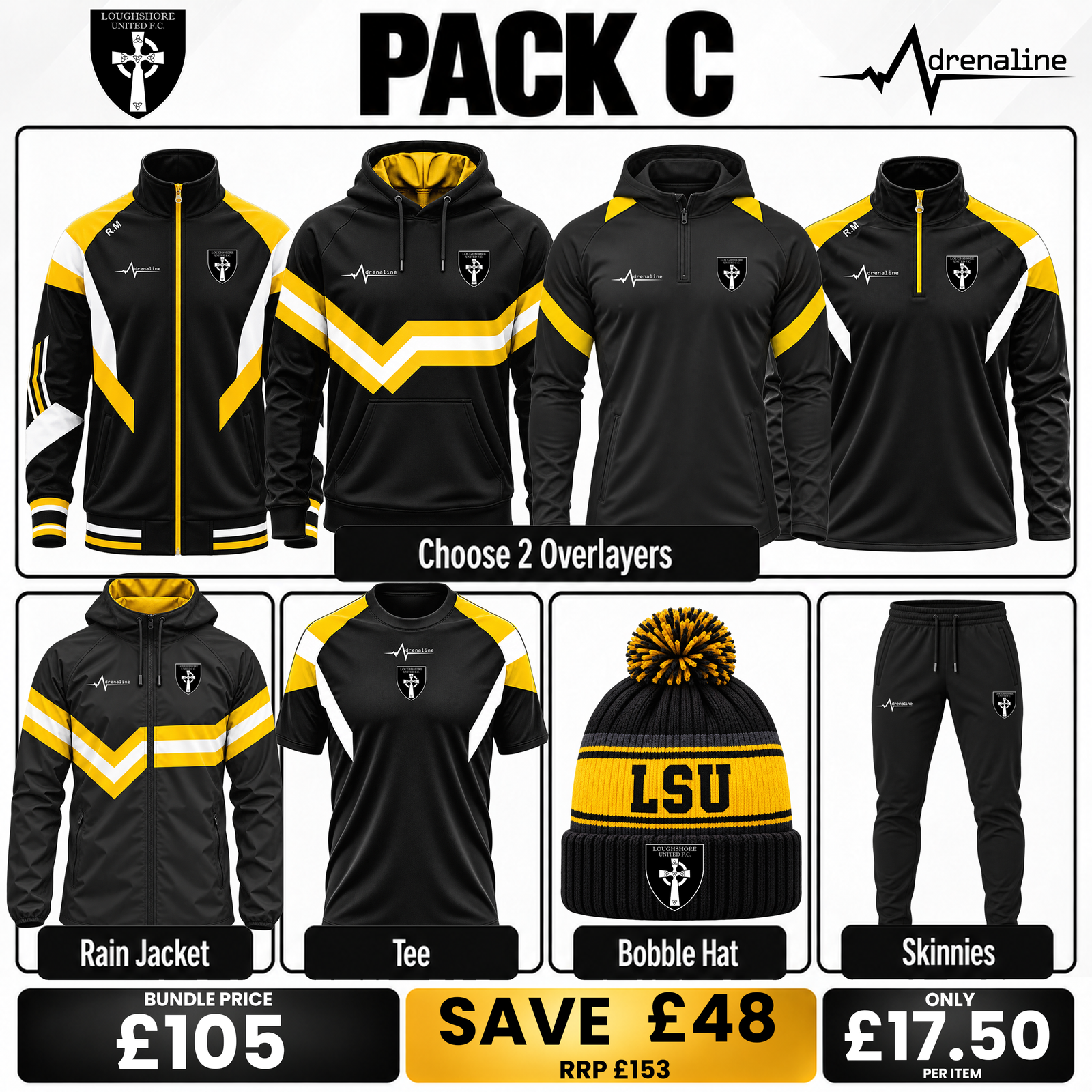 Loughshore United F.C Pack C