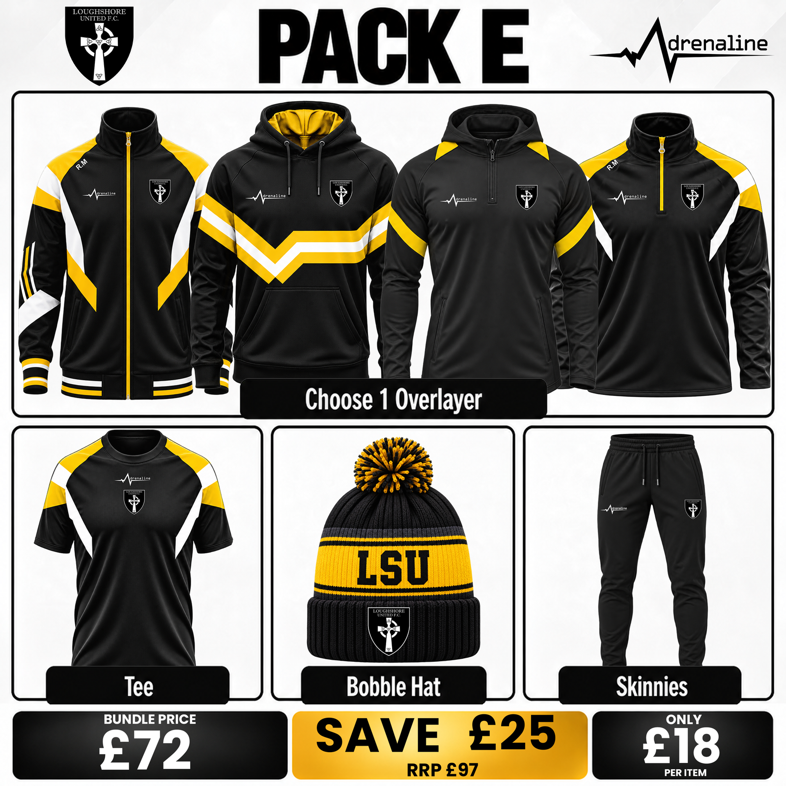 Loughshore United F.C Pack E