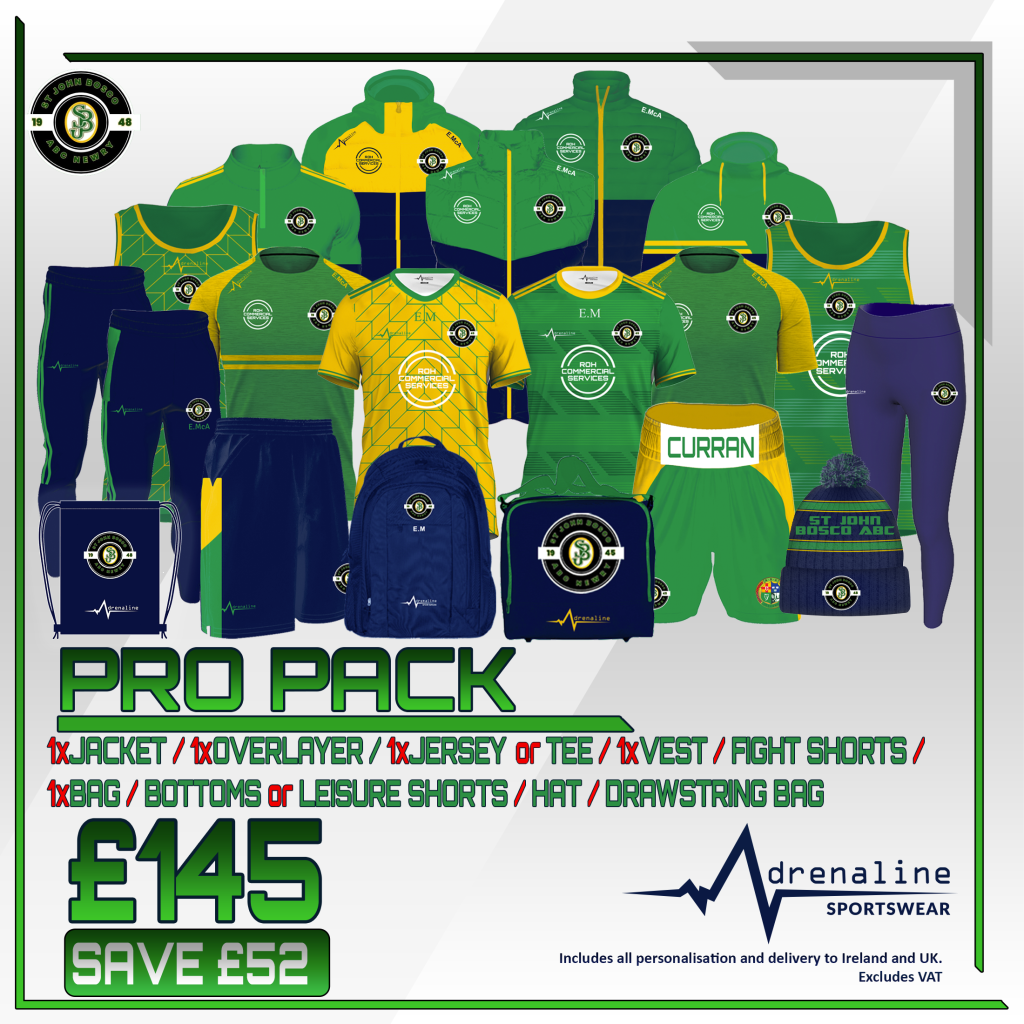 St John Bosco ABC Pro Pack