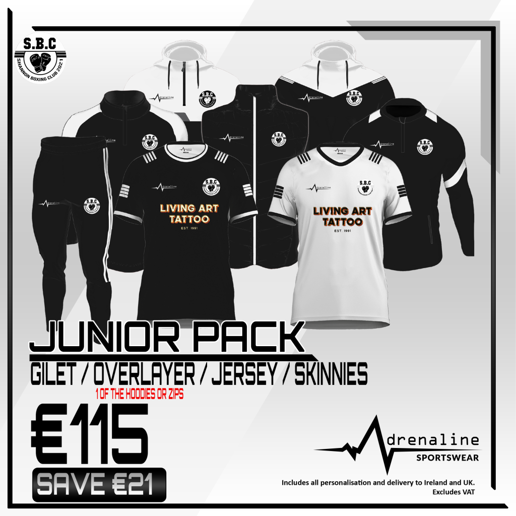 Shannon Boxing Club Junior Pack