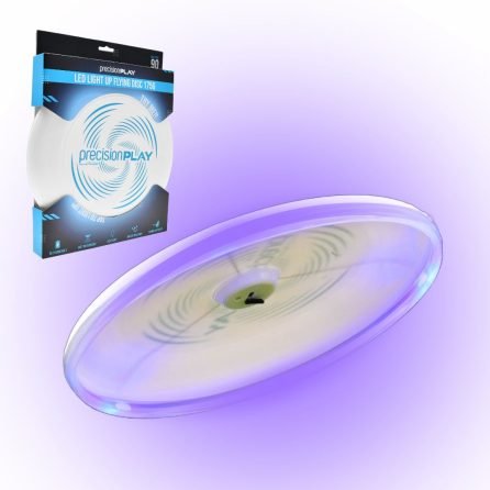 PrecisionPLAY LED Light up Flying Disc