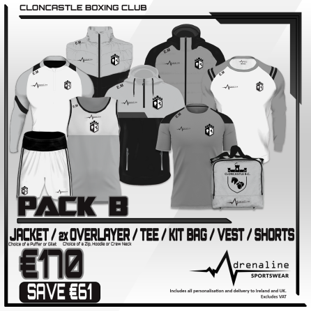 Cloncastle Boxing Club Pack B