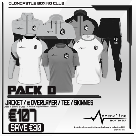 Cloncastle Boxing Club Pack D