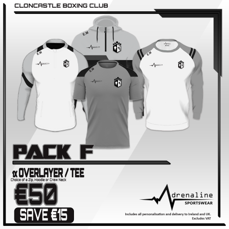 Cloncastle Boxing Club Pack F