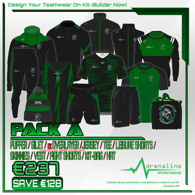 St. Pauls Boxing Club Nenagh Pack A