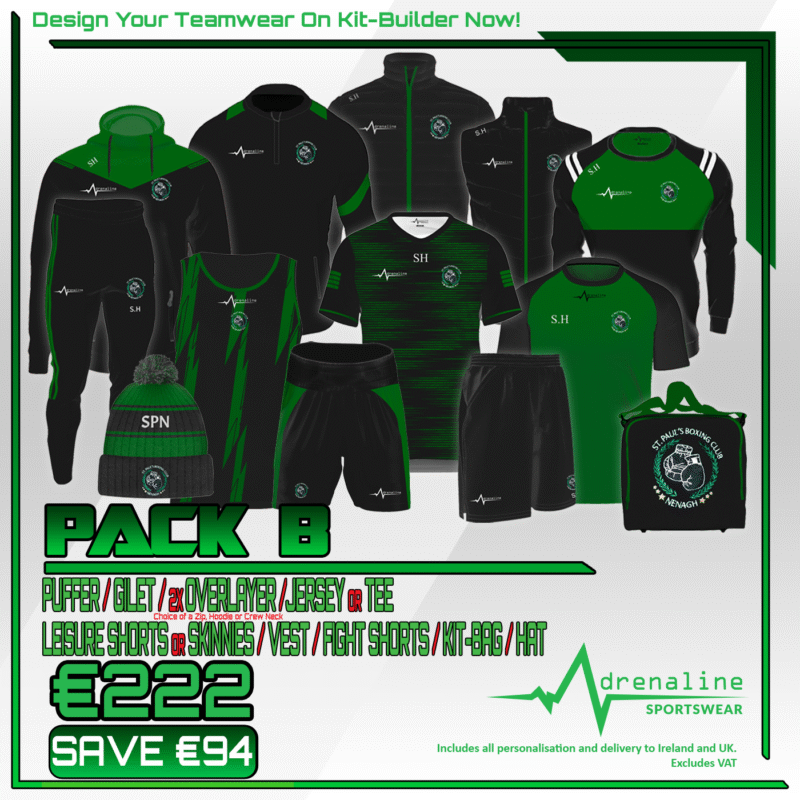 St. Pauls Boxing Club Nenagh Pack B