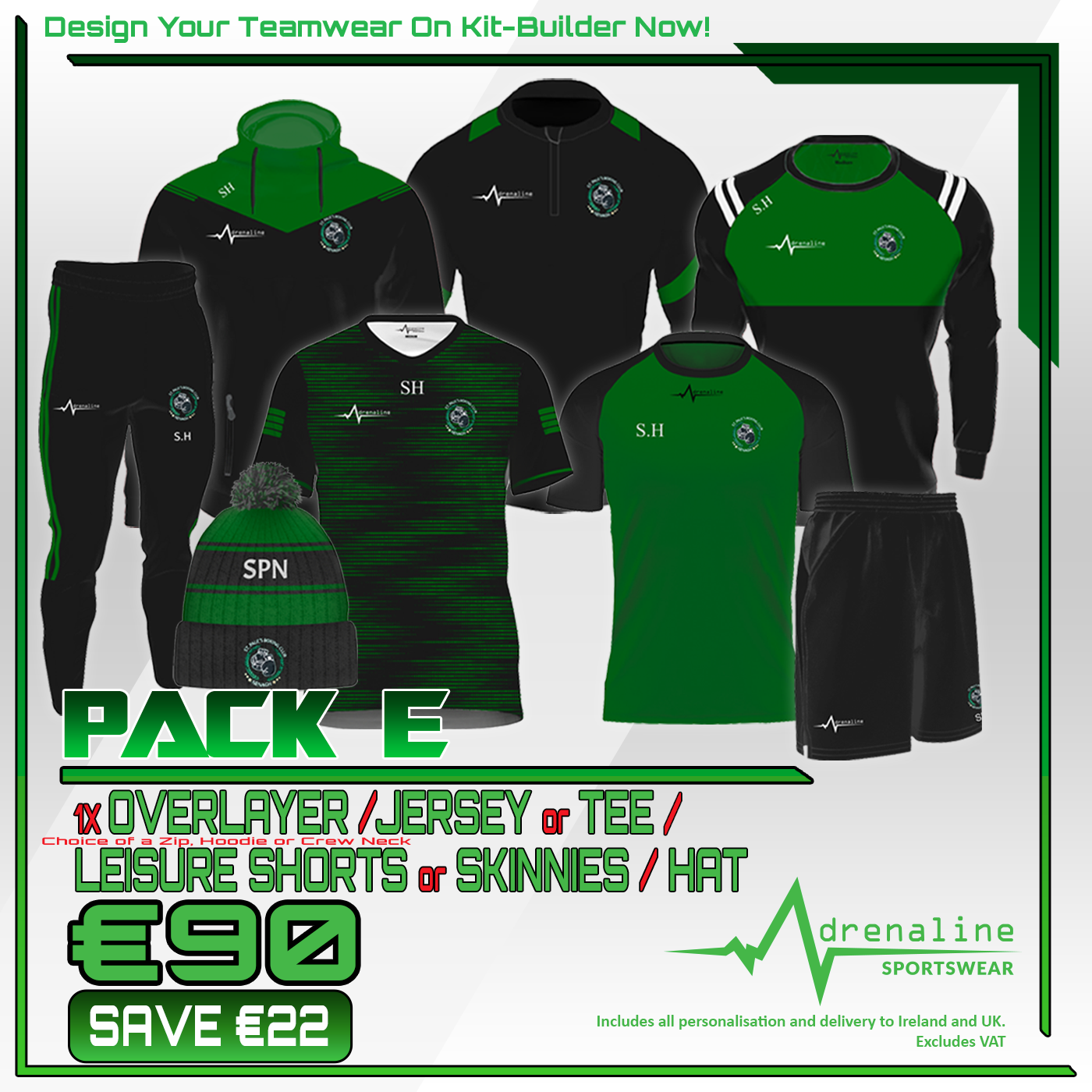 St. Pauls Boxing Club Nenagh Pack E