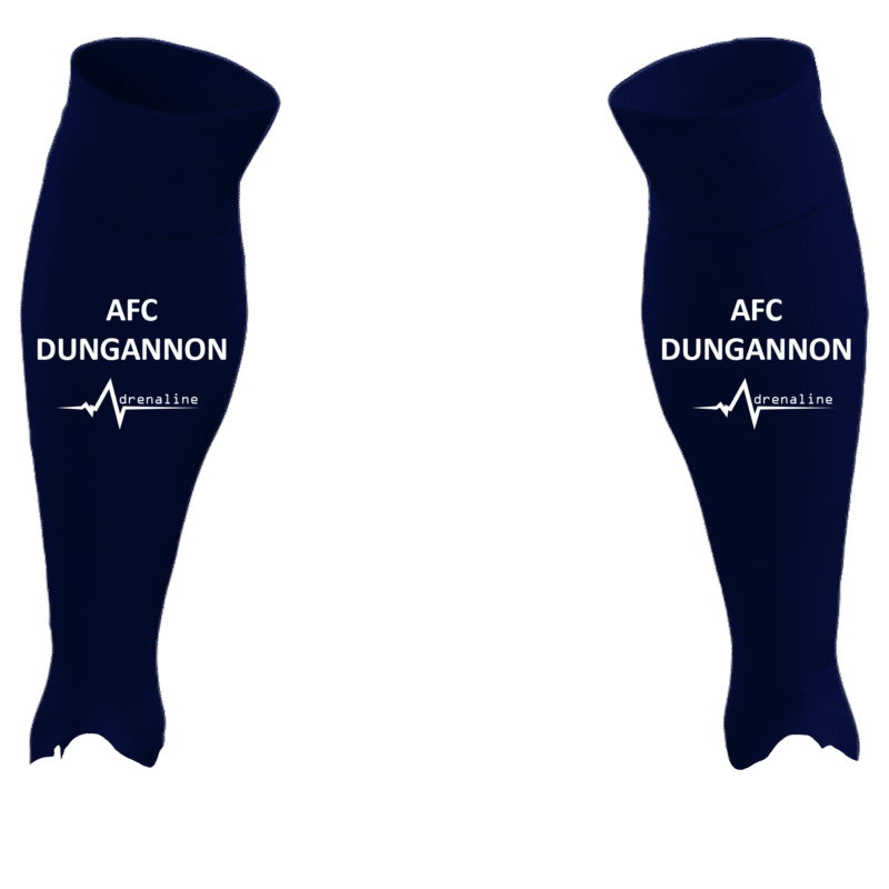 AFC Dungannon Footless Socks