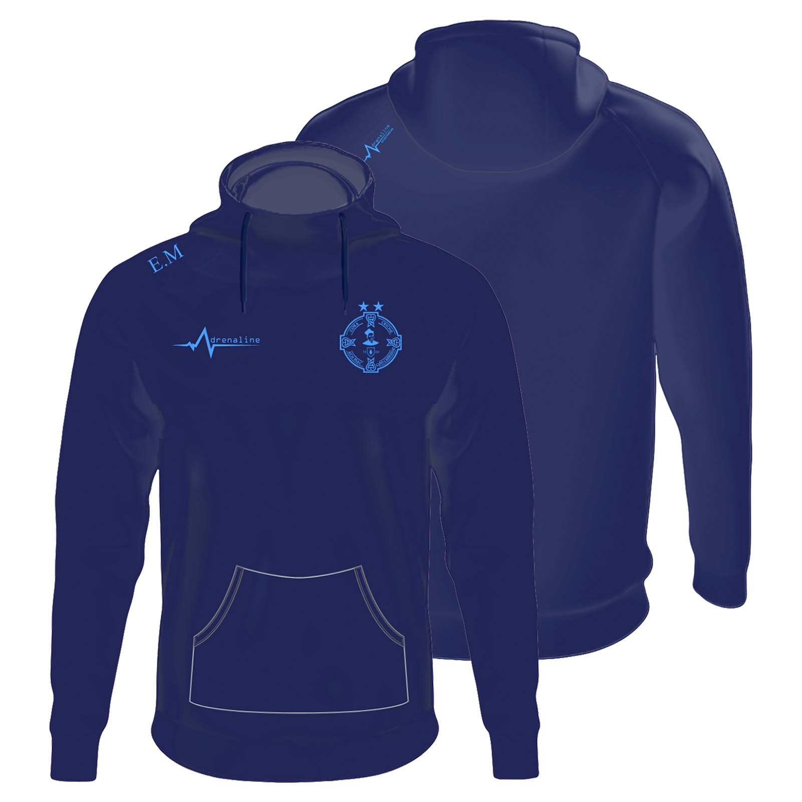 Fr Rocks GAC Navy Hoodie