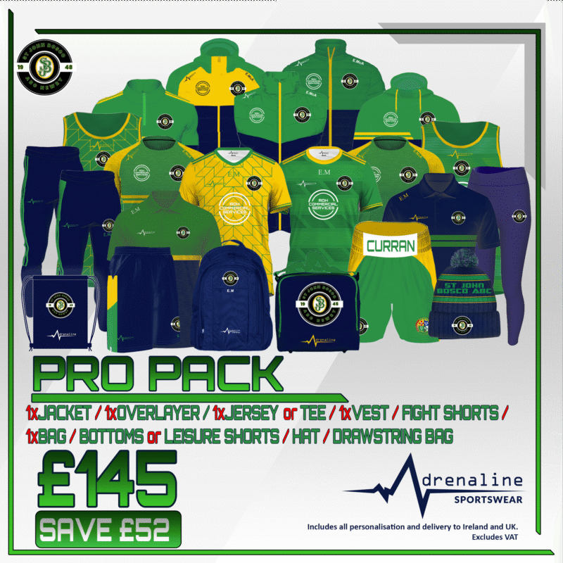 St John Bosco ABC Pro Pack