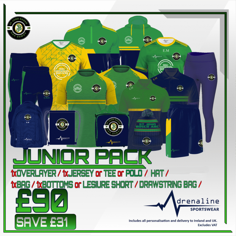 St John Bosco ABC Junior Pack