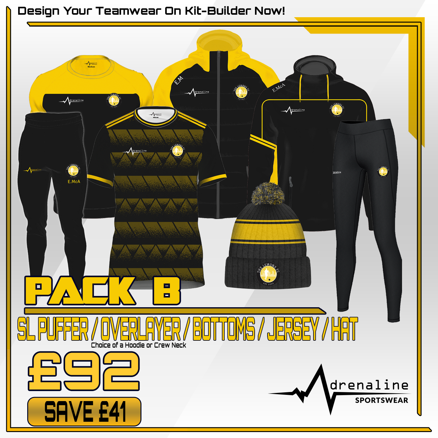 The Lemons FC Pack B