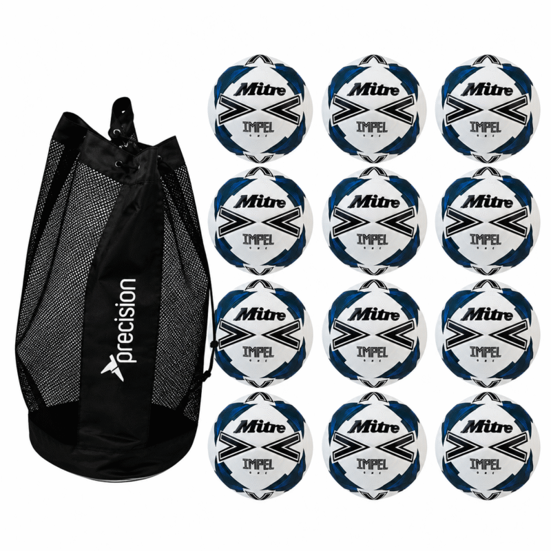 12x Mitre Impel One Football & Ball Bag